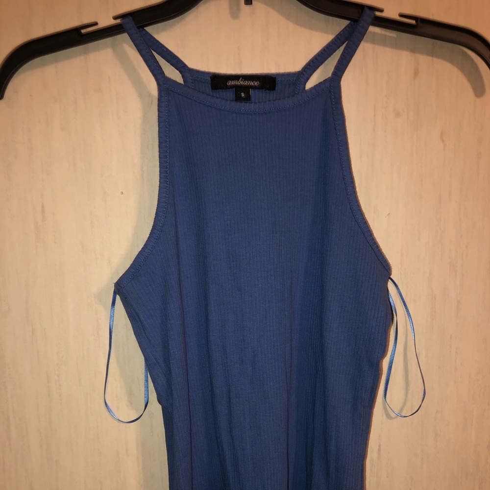 Cute blue tank top